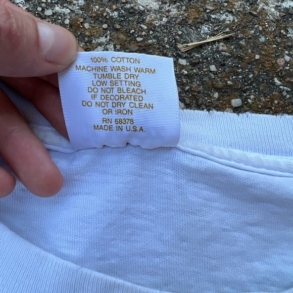 Vintage 1986 US MADE My Brain is Full Mr.‎ Osborne Graphic Tee Men’s L Far Side - Picture 4 of 11